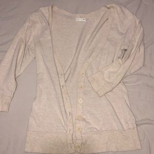 Cream cardigan